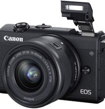 Canon EOS M200 Mirrorless Digital Camera (with 15-45mm Lens)